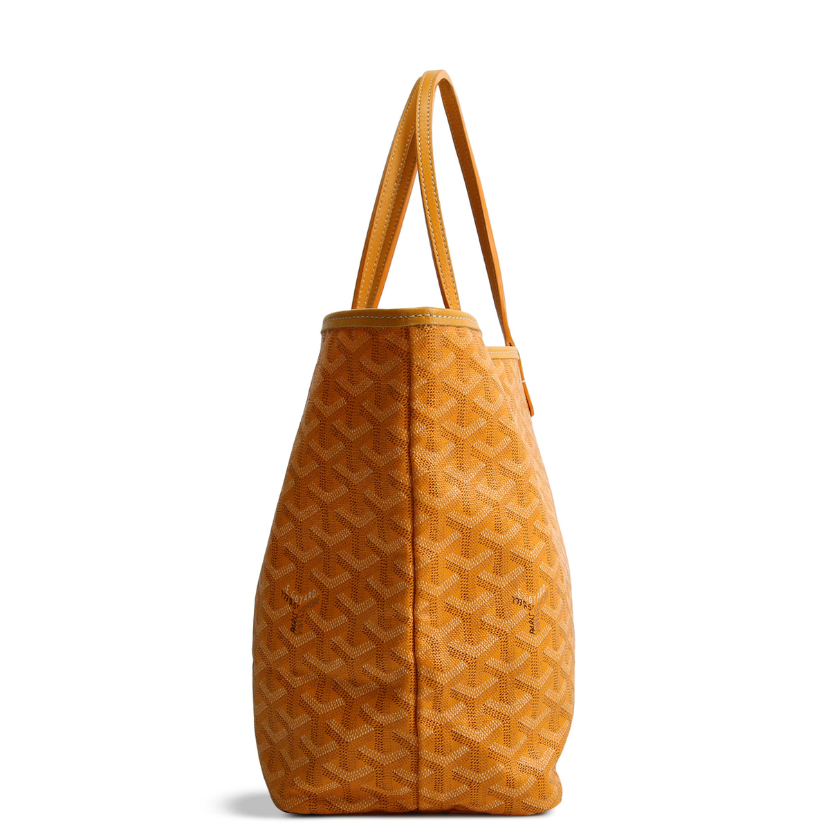 GOYARD Goyardine St. Louis Tote PM w/ Pouch - Yellow
