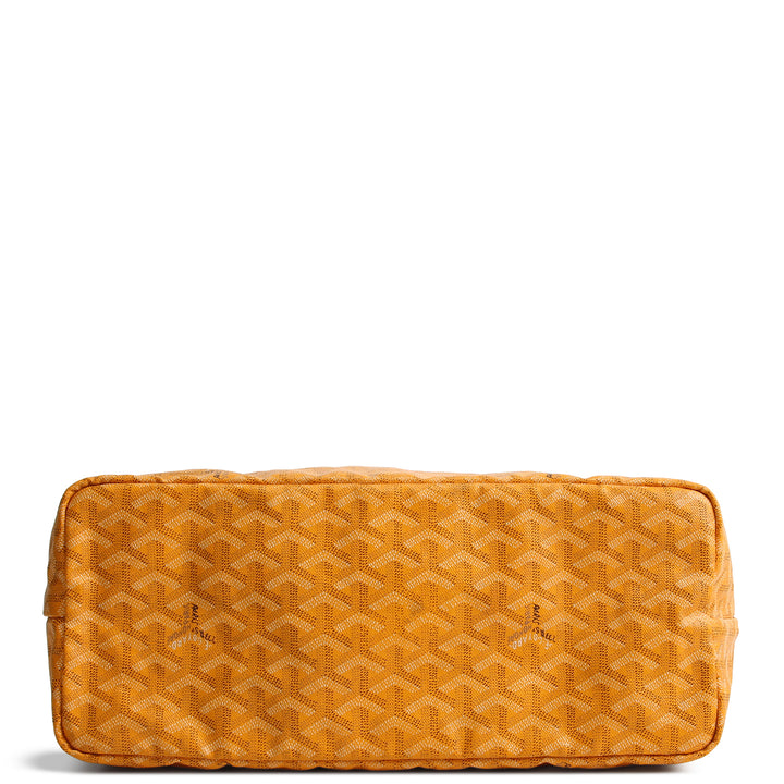 GOYARD Goyardine St. Louis Tote PM w/ Pouch - Yellow