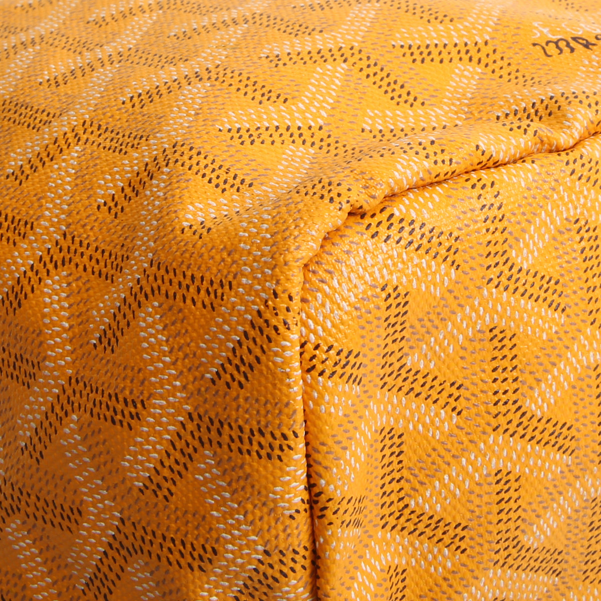 GOYARD Goyardine St. Louis Tote PM w/ Pouch - Yellow