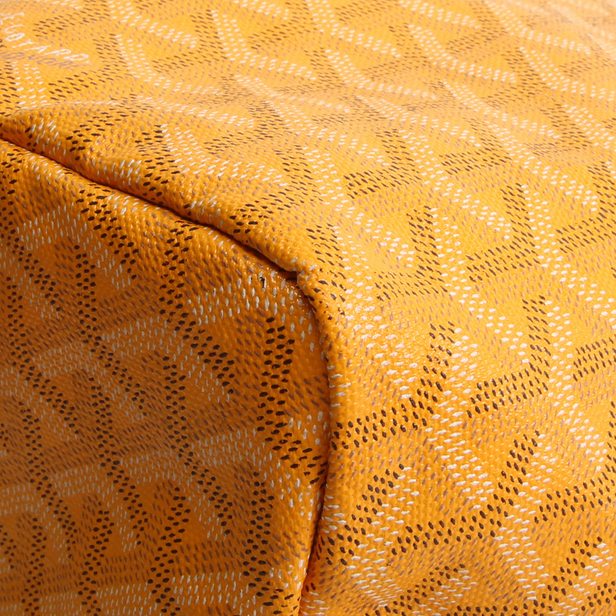 GOYARD Goyardine St. Louis Tote PM w/ Pouch - Yellow