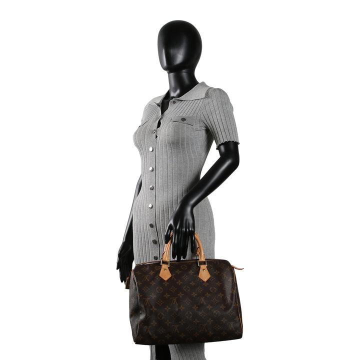 LOUIS VUITTON Monogram Speedy 30