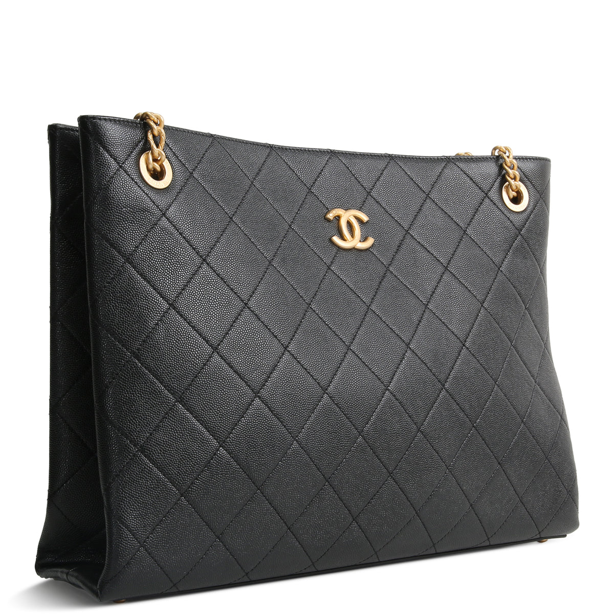 CHANEL Bracelet on Chain Tote - Black