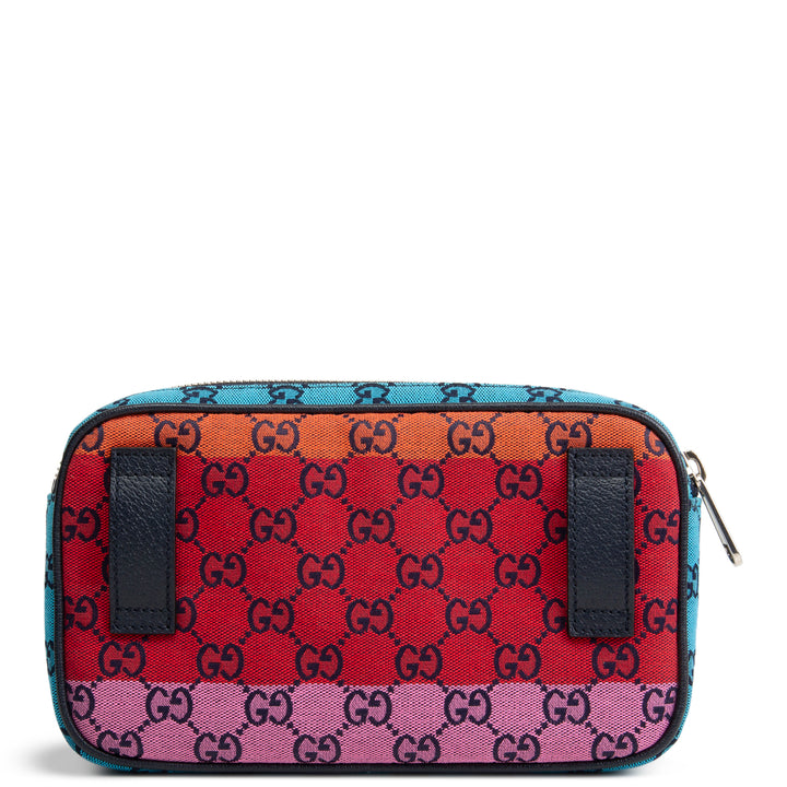 GUCCI GG Canvas Multicolor Belt Bag