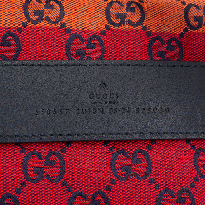 GUCCI GG Canvas Multicolor Belt Bag