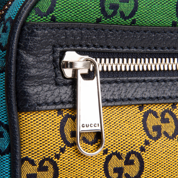GUCCI GG Canvas Multicolor Belt Bag