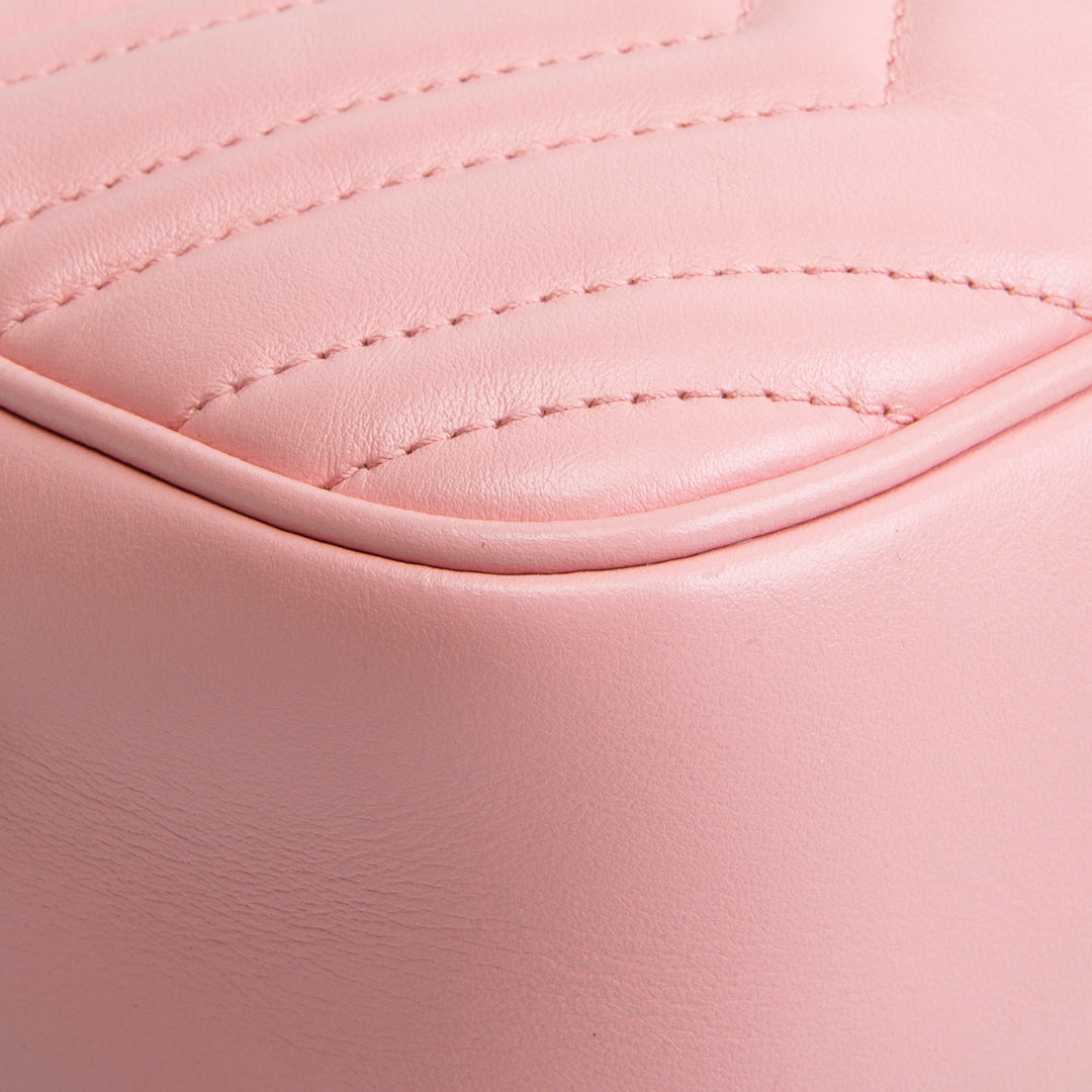 GUCCI GG Marmont Small Camera Bag - Pink