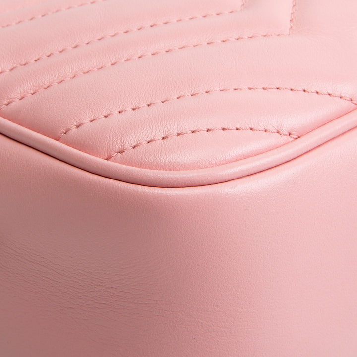 GUCCI GG Marmont Small Camera Bag - Pink
