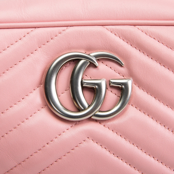 GUCCI GG Marmont Small Camera Bag - Pink