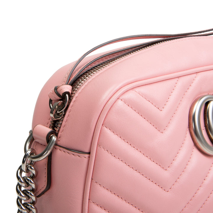 GUCCI GG Marmont Small Camera Bag - Pink