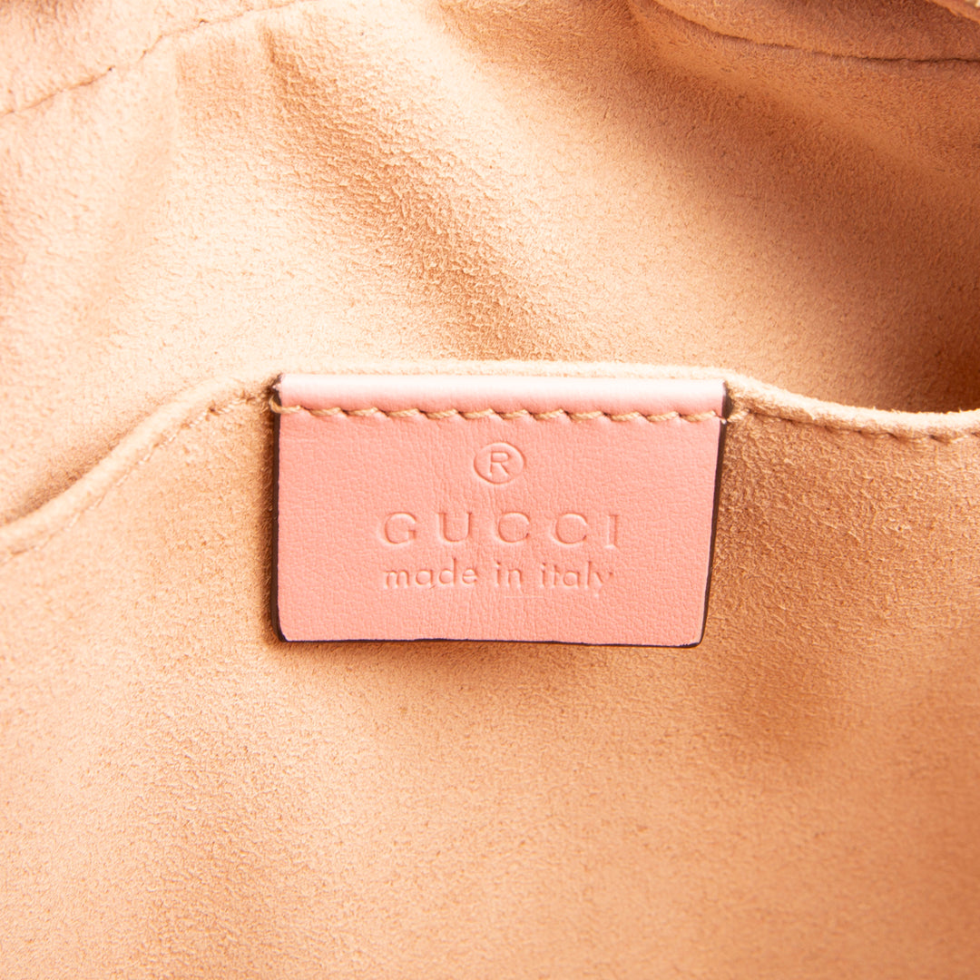 GUCCI GG Marmont Small Camera Bag - Pink