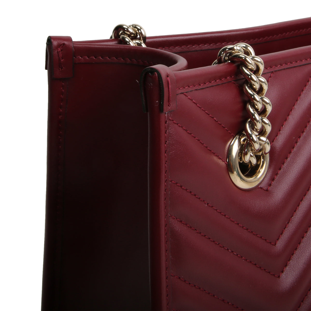 GUCCI Small Marmont Chain Tote