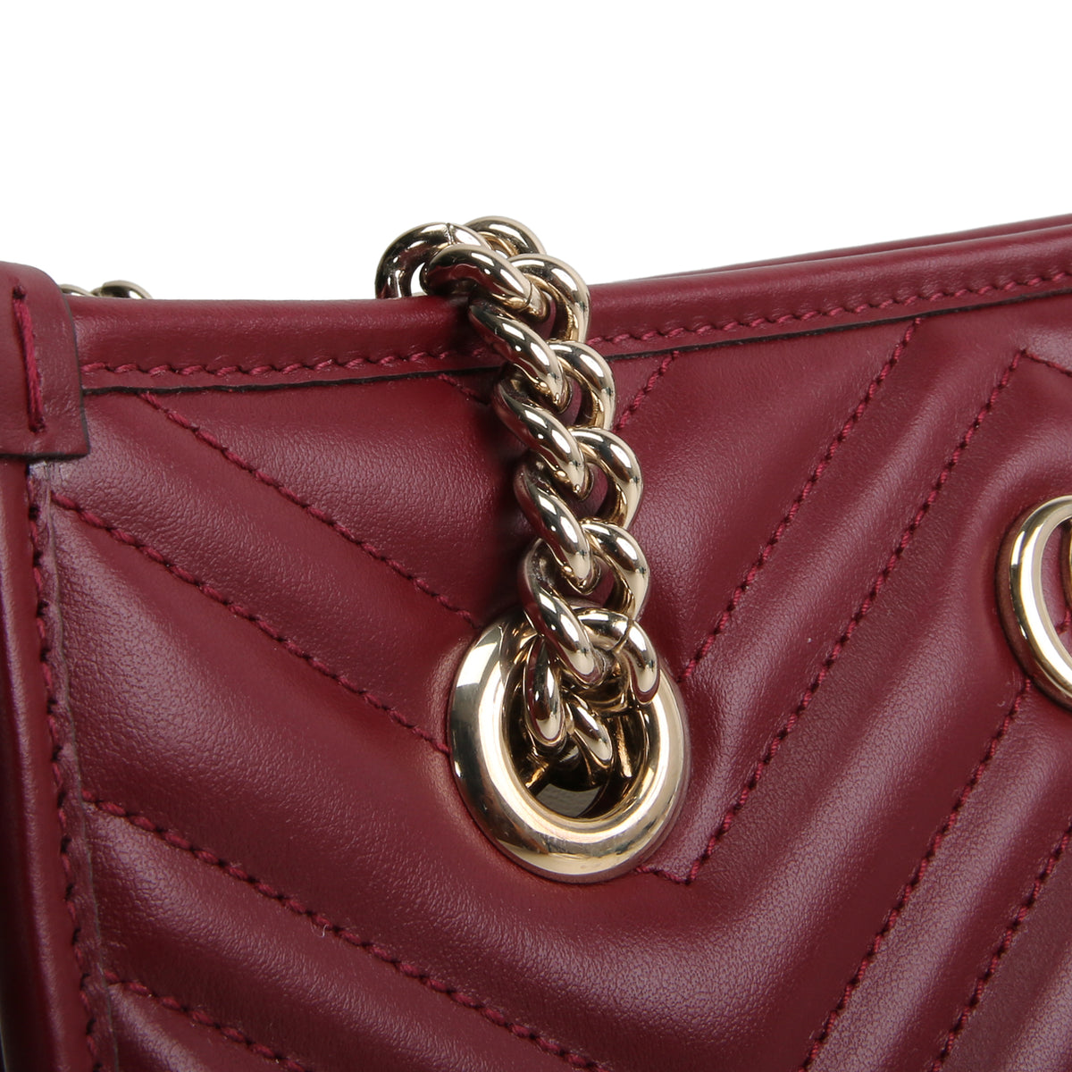 GUCCI Small Marmont Chain Tote