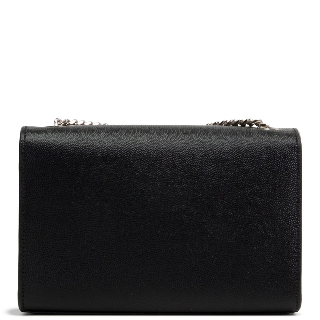 SAINT LAURENT Grain de Poudre Kate Shoulder Bag - Black