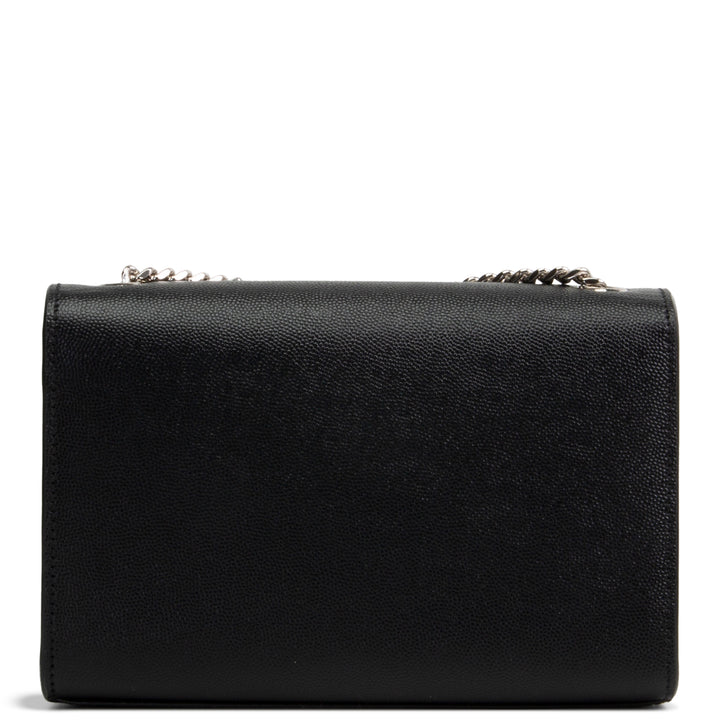 SAINT LAURENT Grain de Poudre Kate Shoulder Bag - Black