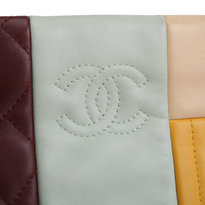 CHANEL Colorblock Patchwork O-Case