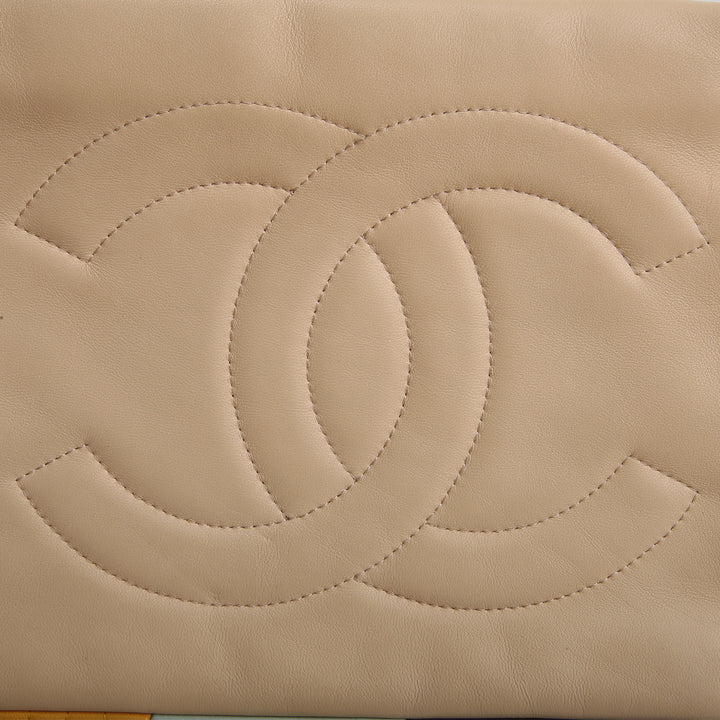 CHANEL Colorblock Patchwork O-Case