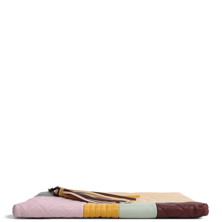 CHANEL Colorblock Patchwork O-Case