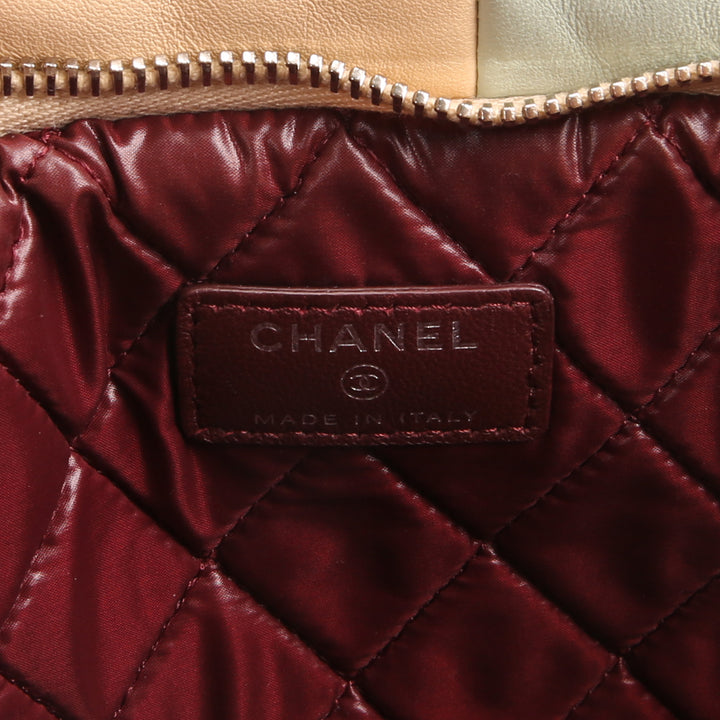 CHANEL Colorblock Patchwork O-Case