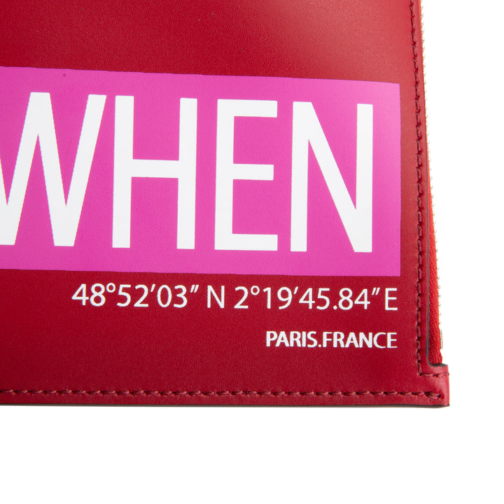 VALENTINO "Anywhen" Coordiantes Leather Pouch