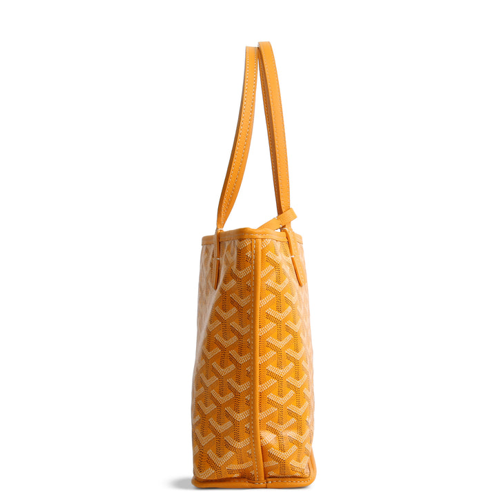 GOYARD Goyardine Anjou Mini Tote - Yellow