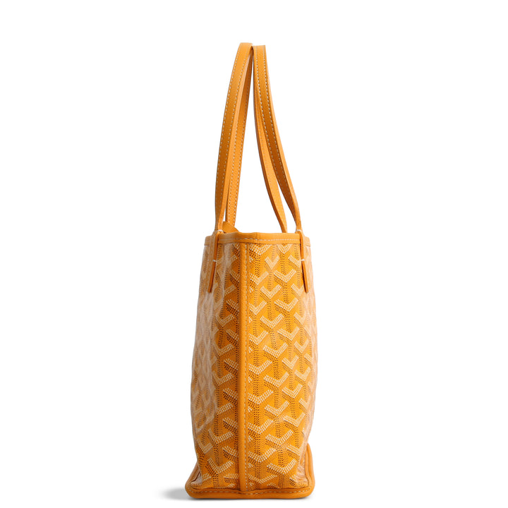 GOYARD Goyardine Anjou Mini Tote - Yellow