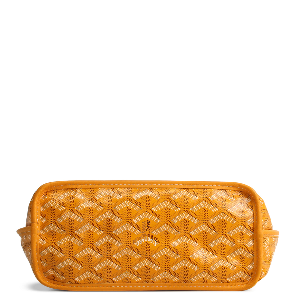 GOYARD Goyardine Anjou Mini Tote - Yellow