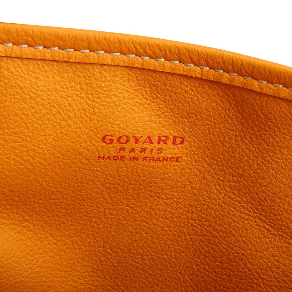 GOYARD Goyardine Anjou Mini Tote - Yellow