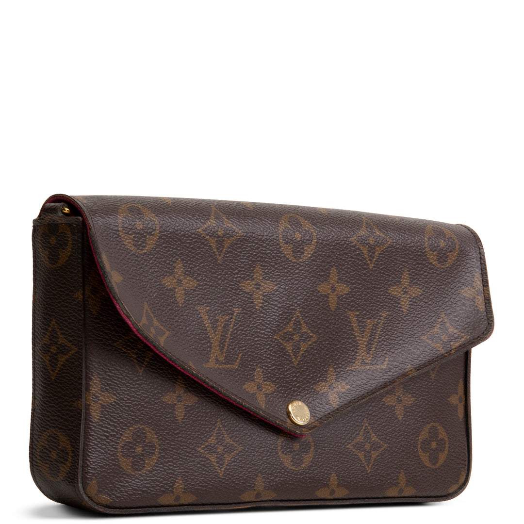 LOUIS VUITTON Felicie Pochette Monogram OUTLET FINAL SALE