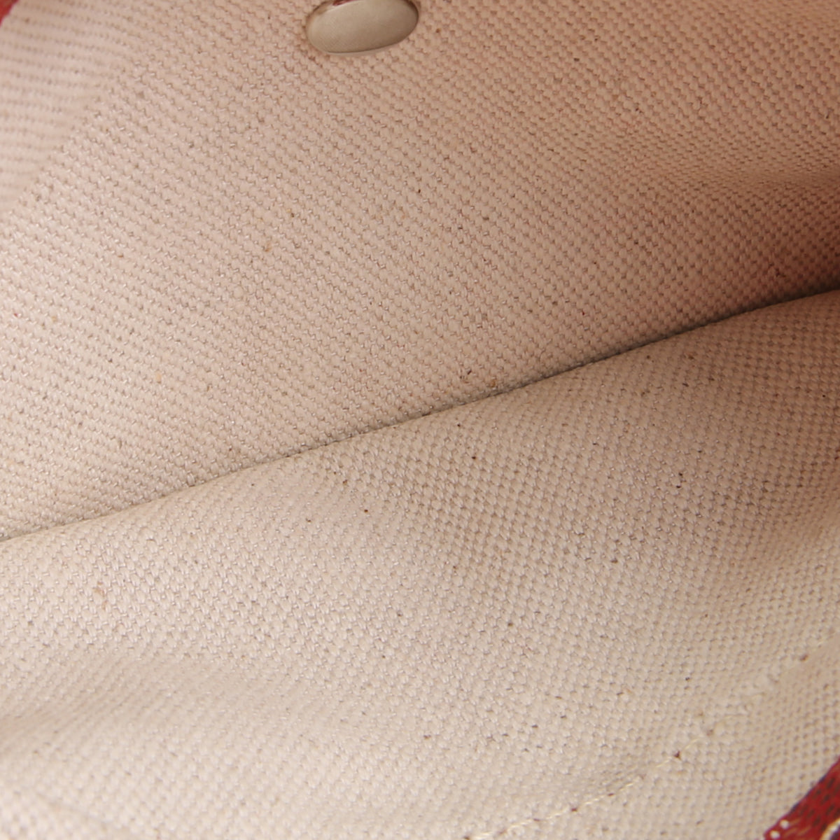 GOYARD Goyardine St. Louis Tote PM w/ Pouch - Red