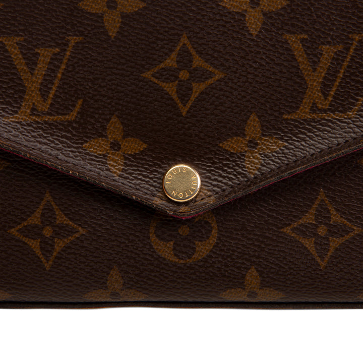 LOUIS VUITTON Felicie Pochette Monogram OUTLET FINAL SALE