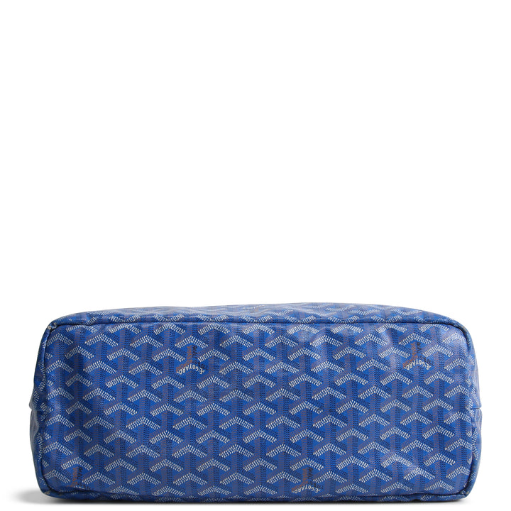 GOYARD Goyardine St. Louis Tote PM w/ Pouch - Blue