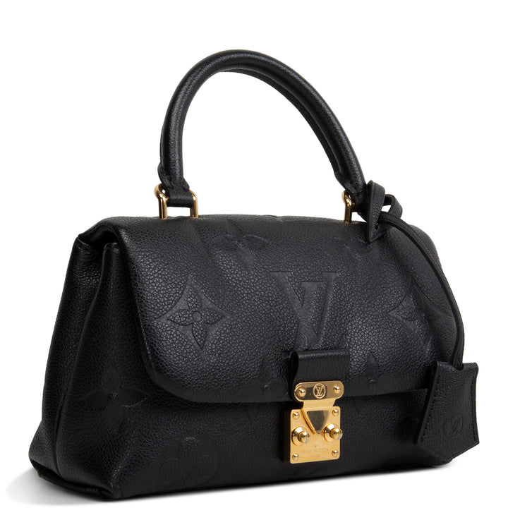 LOUIS VUITTON Madeleine BB Empreinte - Black