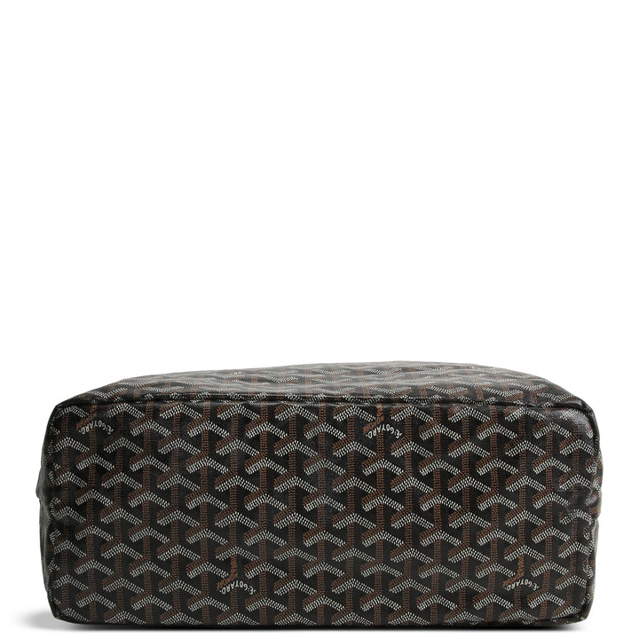 GOYARD Goyardine St. Louis Tote PM w/ Pouch - Black