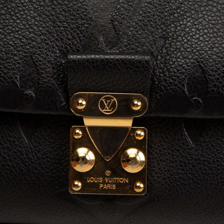 LOUIS VUITTON Madeleine BB Empreinte - Black