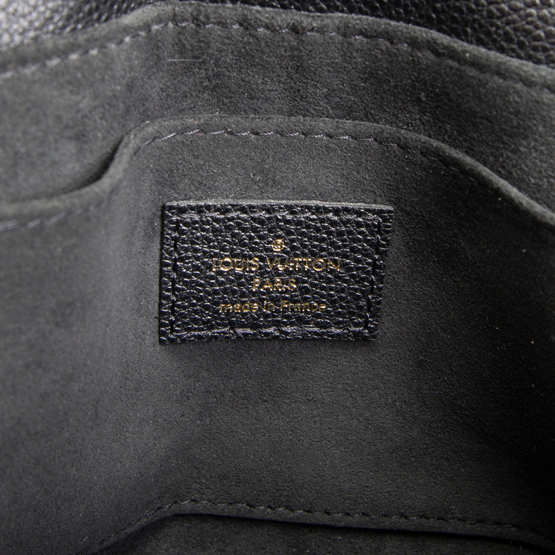 LOUIS VUITTON Madeleine BB Empreinte - Black
