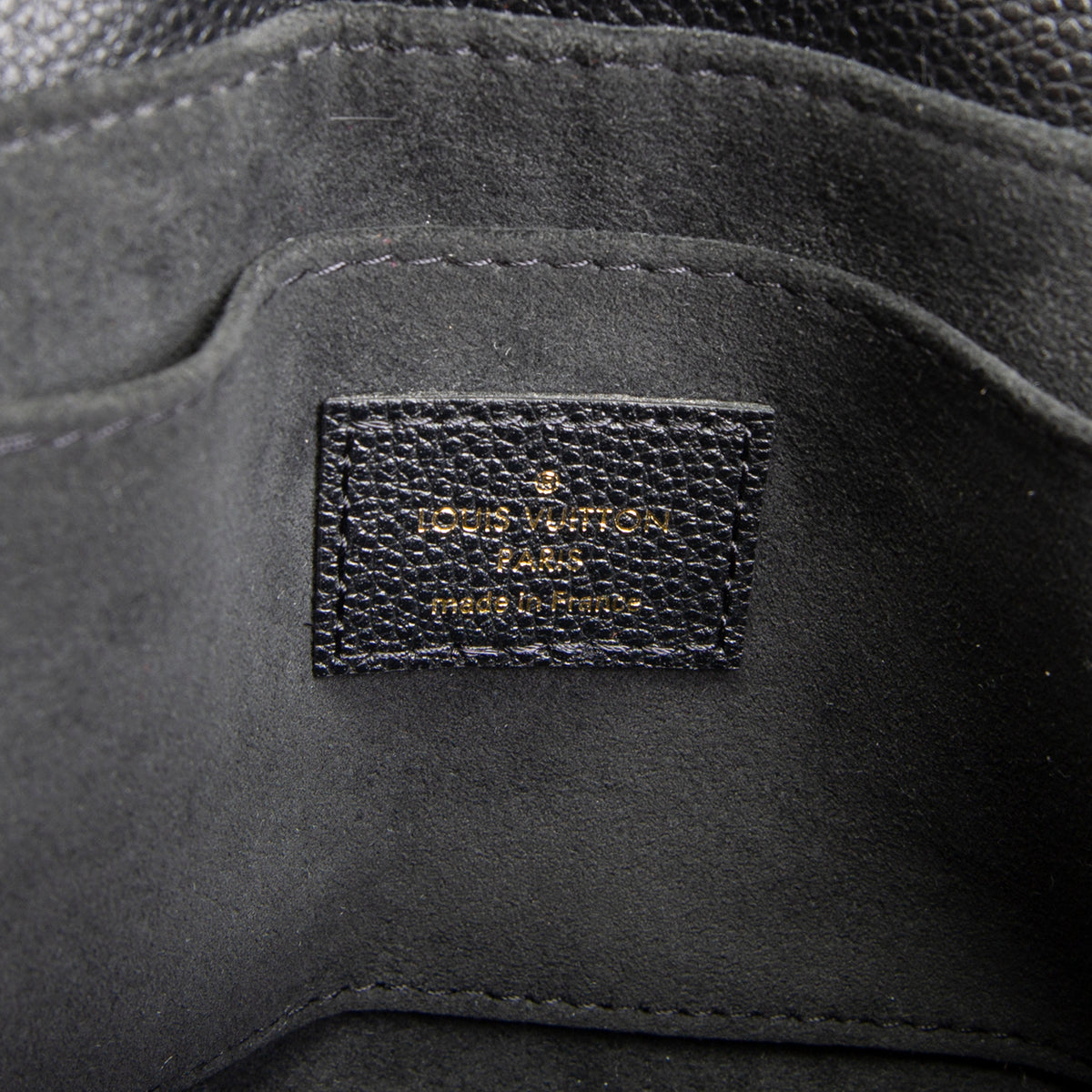 LOUIS VUITTON Madeleine BB Empreinte - Black