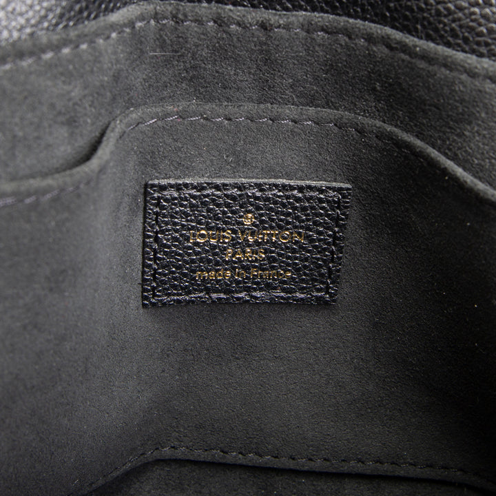 LOUIS VUITTON Madeleine BB Empreinte - Black