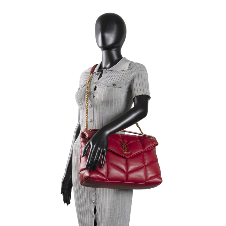 SAINT LAURENT Medium Loulou Puffer Shoulder Bag