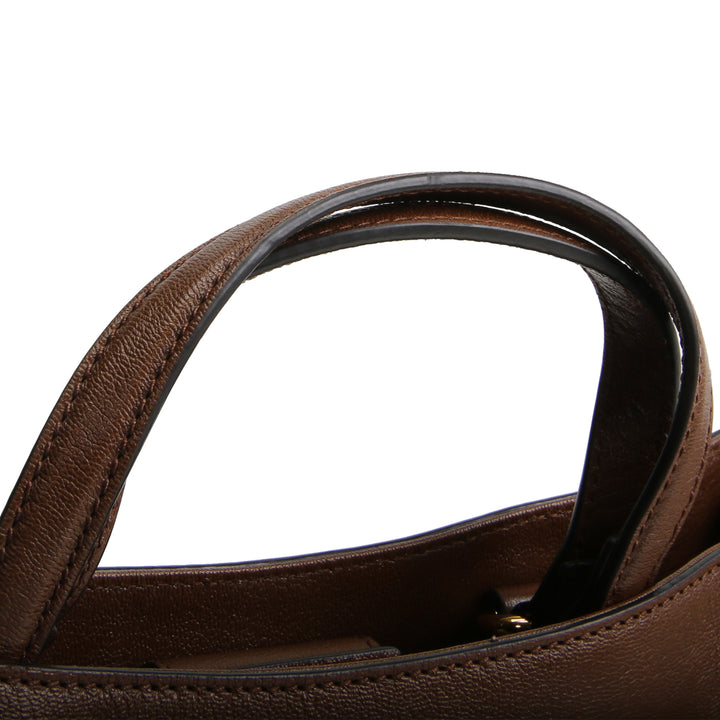 GUCCI Horsebit 1955 Leather Chain Tote