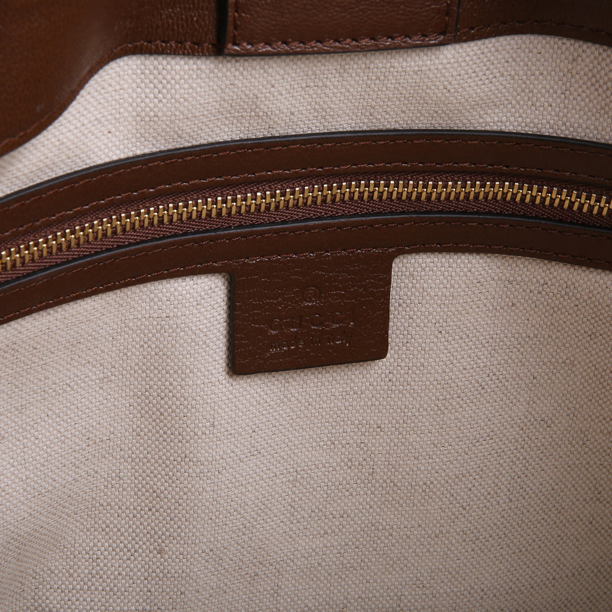 GUCCI Horsebit 1955 Leather Chain Tote