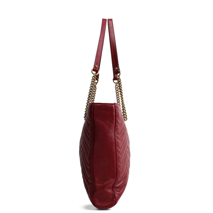 GUCCI GG Marmont Tote - Red