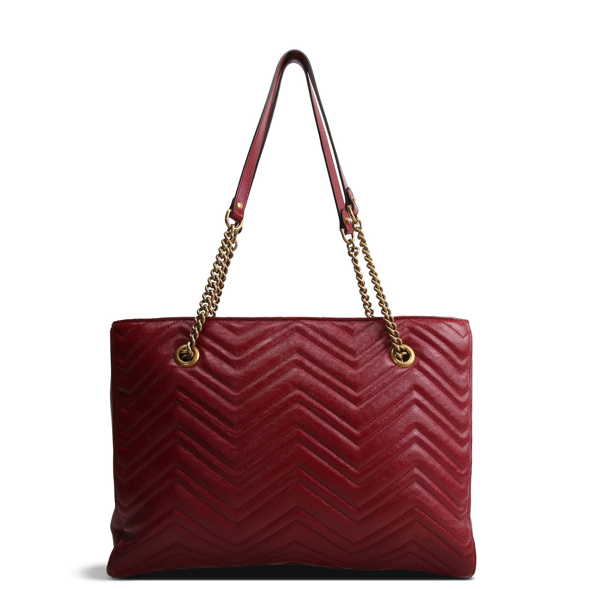 GUCCI GG Marmont Tote - Red