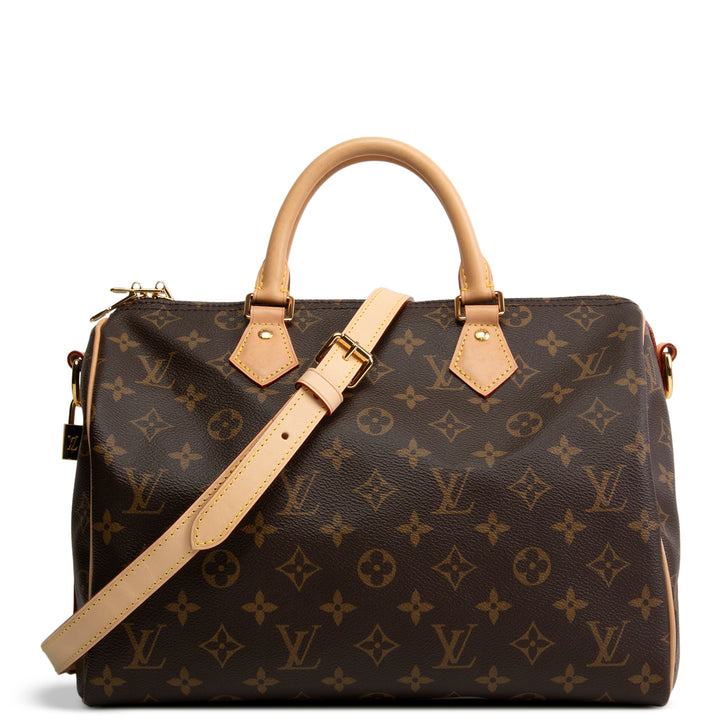LOUIS VUITTON Monogram Speedy Bandouliere 30