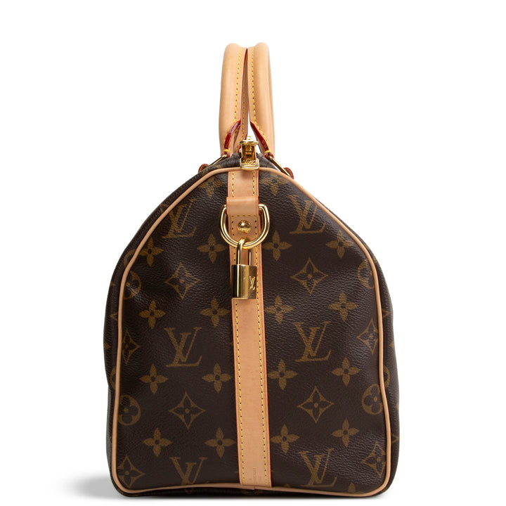 LOUIS VUITTON Monogram Speedy Bandouliere 30