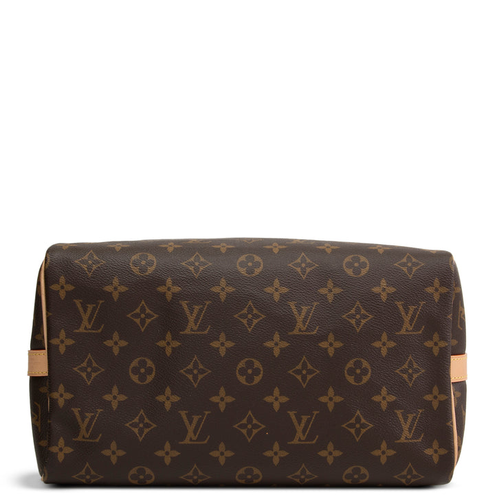 LOUIS VUITTON Monogram Speedy Bandouliere 30