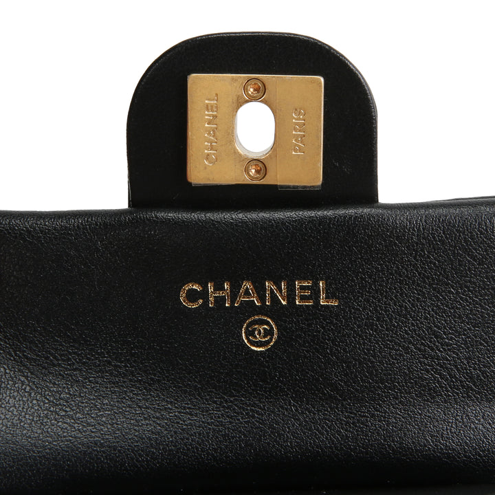 CHANEL Lady Handle Card Holder on Chain
