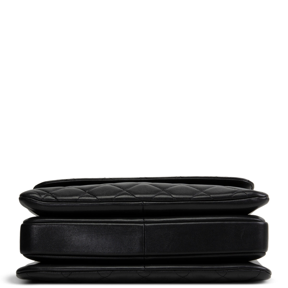 CHANEL Lambskin Top Handle Trendy Bag