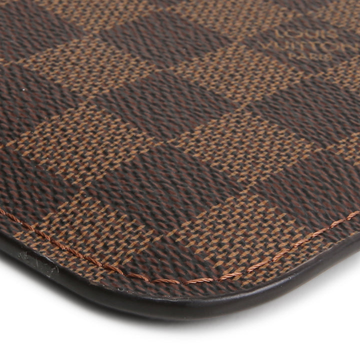 LOUIS VUITTON Damier Ebene Neverfull Pochette