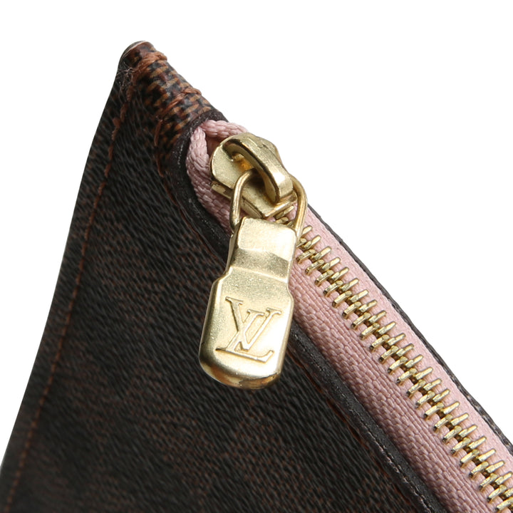 LOUIS VUITTON Damier Ebene Neverfull Pochette