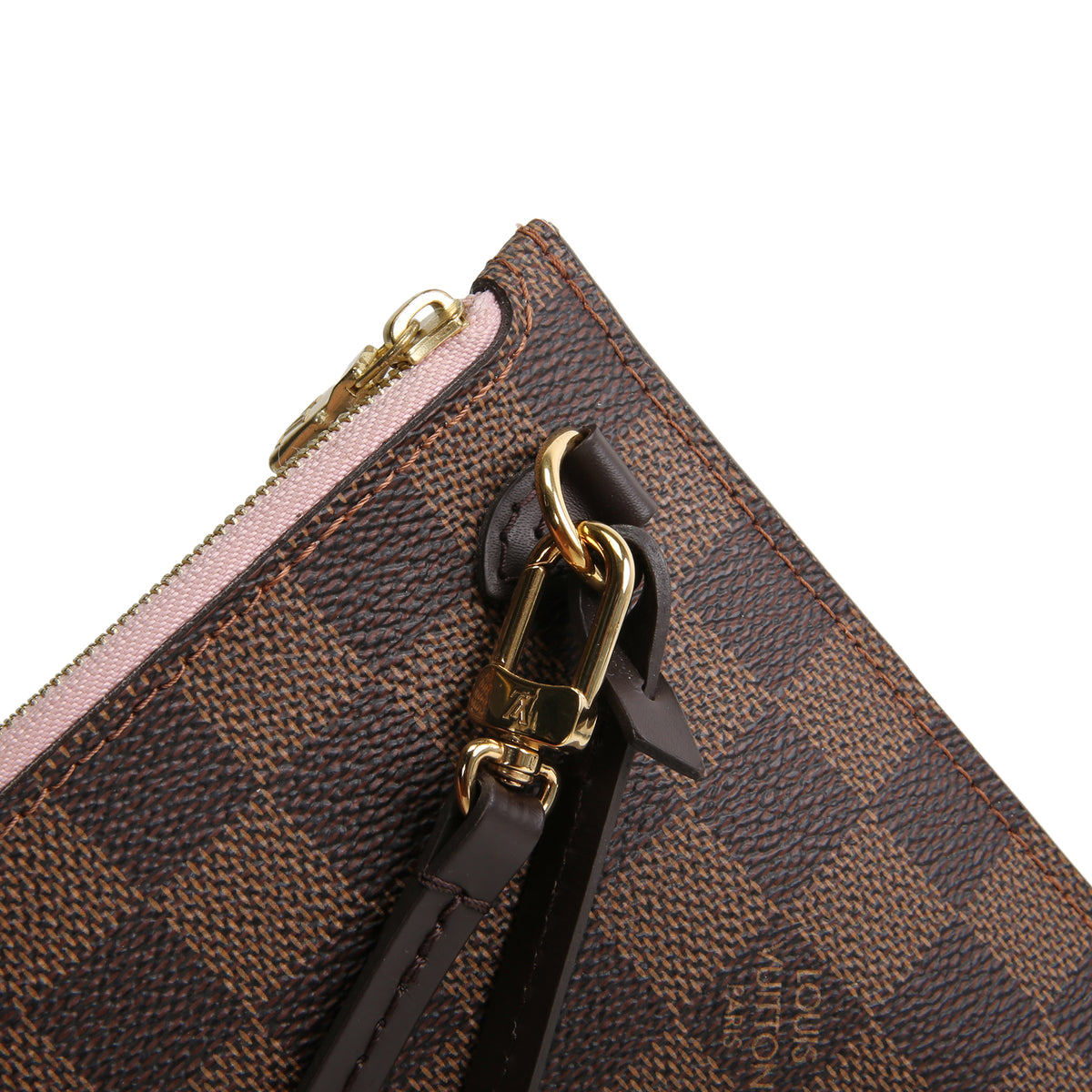 LOUIS VUITTON Damier Ebene Neverfull Pochette